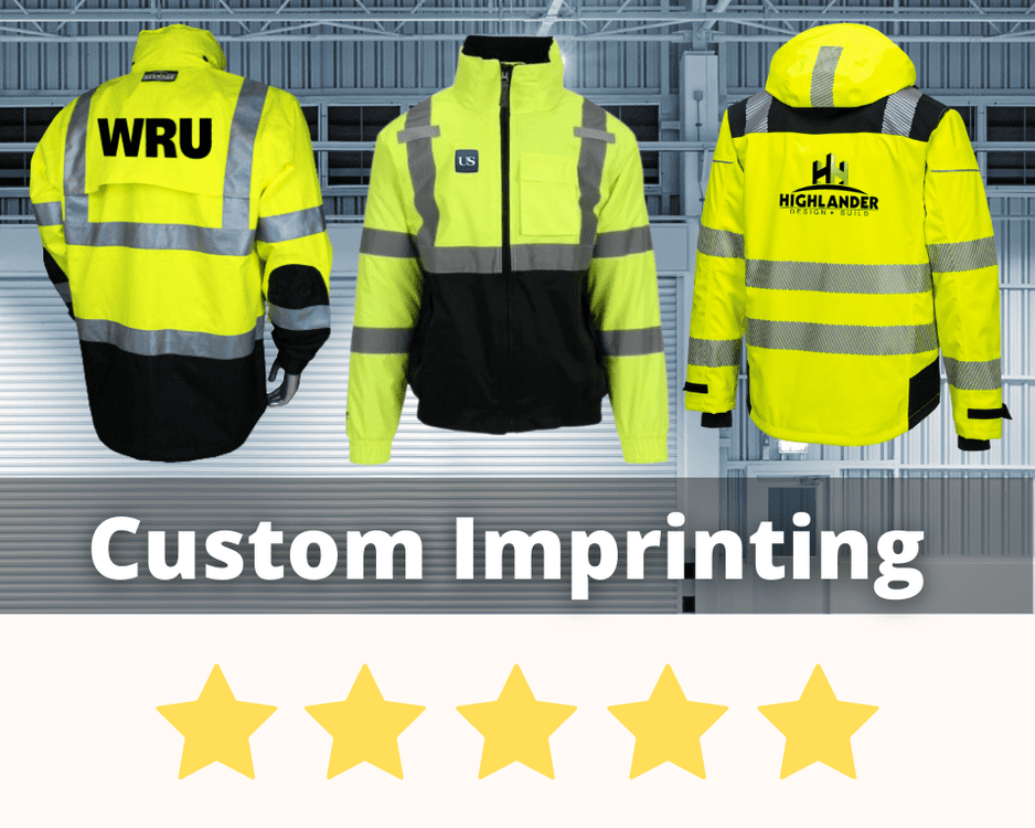 Custom Hi Vis Jackets  High Visibility Coats with Your Logo