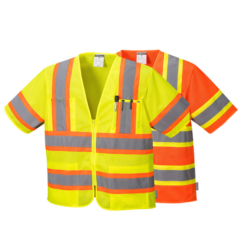 Portwest US383 - ANSI Class 3 Safety Vests | Main View 