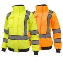 Load image into Gallery viewer, Radians SJ930-3 – Hi-Viz Bomber Jackets | Main View
