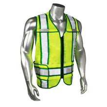 Load image into Gallery viewer, Radians LHV-3G-GCS – Green Trim Breakaway Safety Vest | Front Right View 
