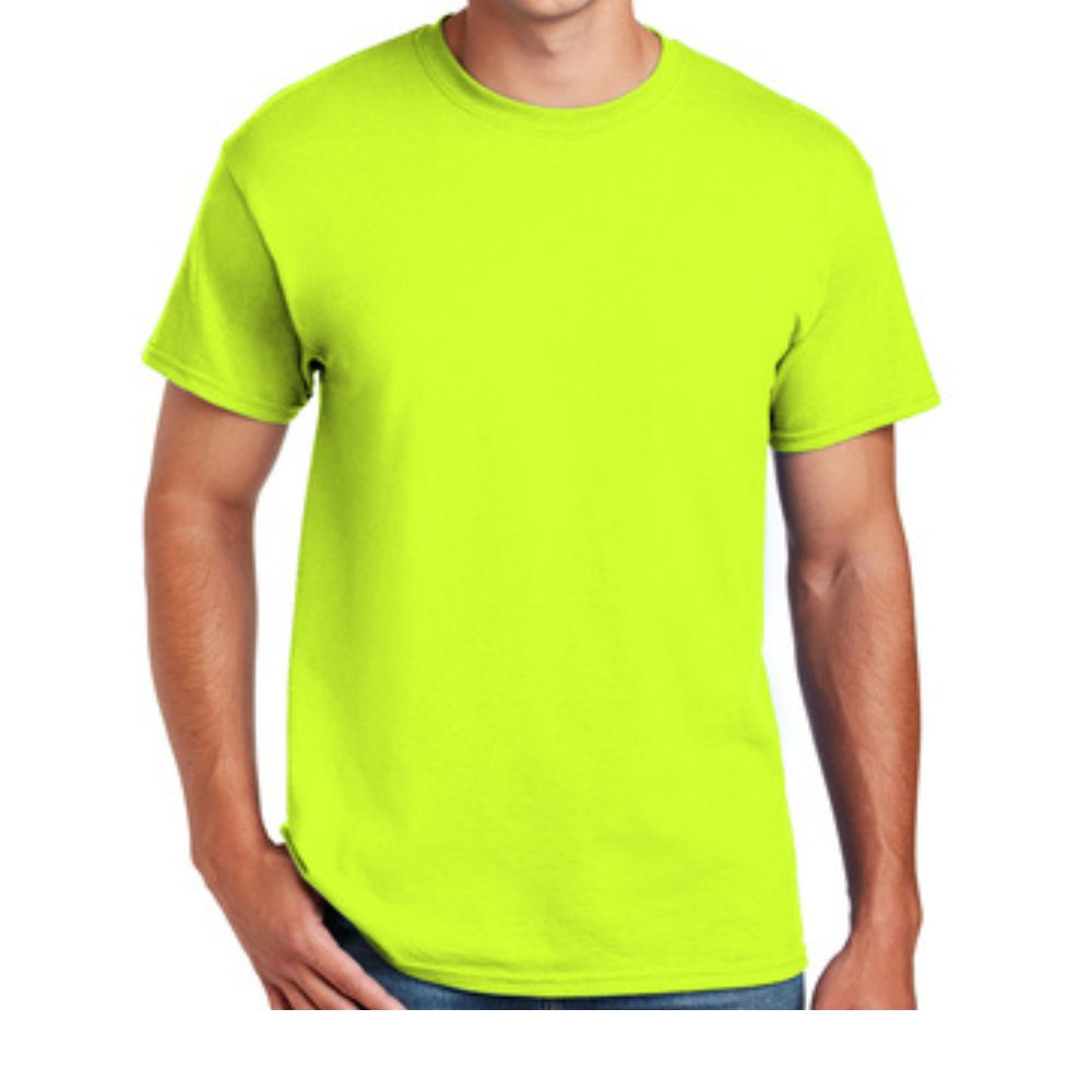 Gildan, Short Sleeve High Vis T-Shirt [8000] | Hi-Viz.com