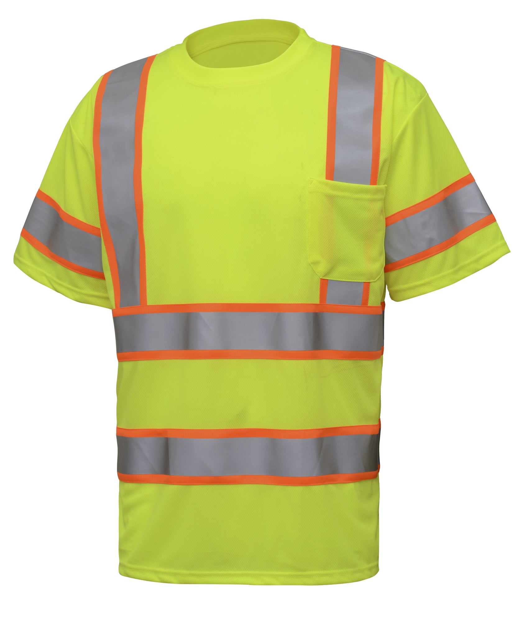 GSS 5009 Two Tone Short Sleeve Class 3 T-Shirt | Hi-Viz.com