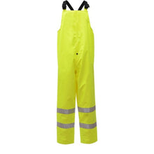 Load image into Gallery viewer, GSS 6807 - Safety Green High Visibility Bib Overalls | Front View 
