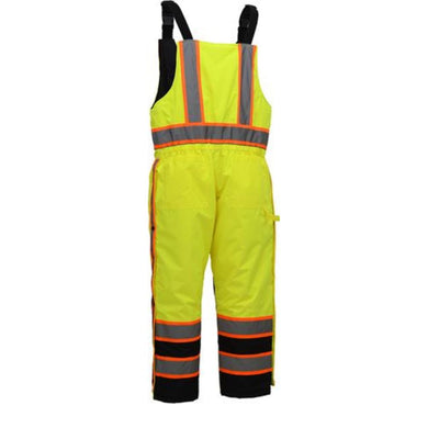 GSS 8701 - Safety Green High Visibility Rain Pants  | Front View    