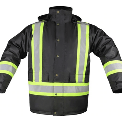 Tingley FR6011 - Black Hi-Viz Bomber Jacket | Front View