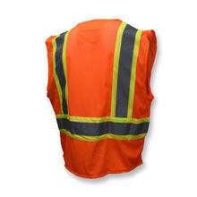 Load image into Gallery viewer, Radians SV225-2ZOM - Safety Orange ANSI Class 2 Safety Vest | Back Right View
