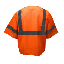 Load image into Gallery viewer, Radians SV3ZOM - Safety Orange ANSI Class 3 Safety Vest | Back View
