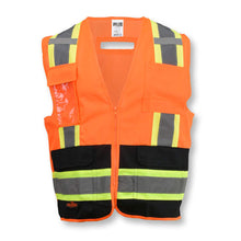 Load image into Gallery viewer, Radians SV6B-2ZOD - Safety Orange Surveyor Safety Vests | Front View
