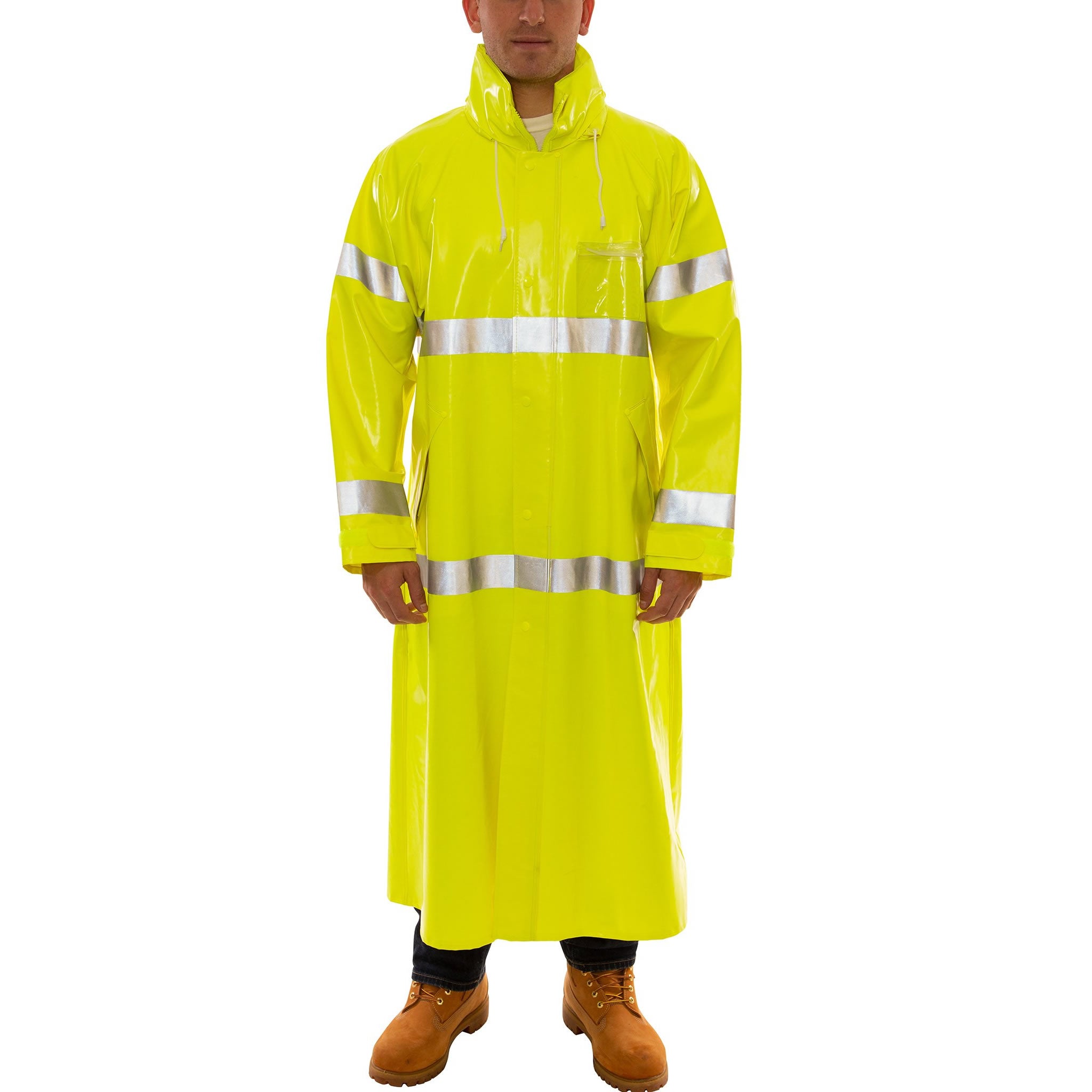 Hi vis trench coat on sale